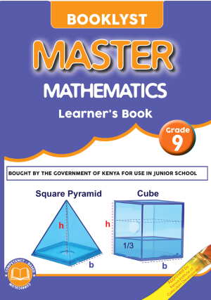 Master Mathematics Learner's Book Grade - 9