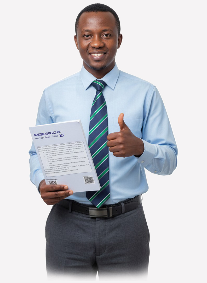 Teacher with QR Code Book